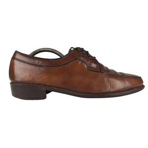 Cartier Mens‎ Brown Special Corner Lace Up Shoes Oxford Dress Shoes Size US 9